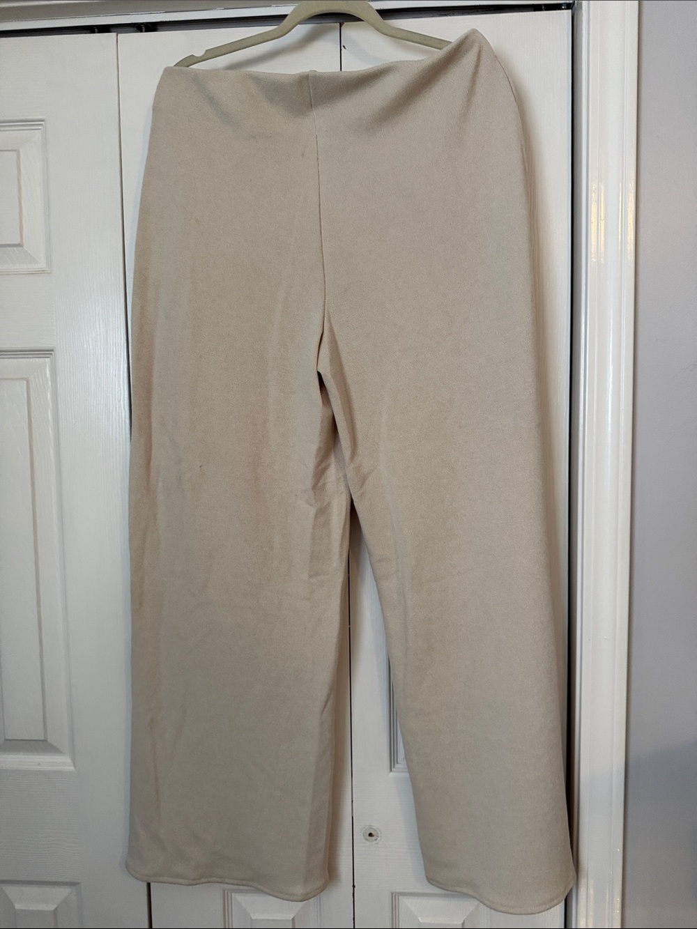 Truth By Republic Wide-Leg Cream Lounge Pants XL